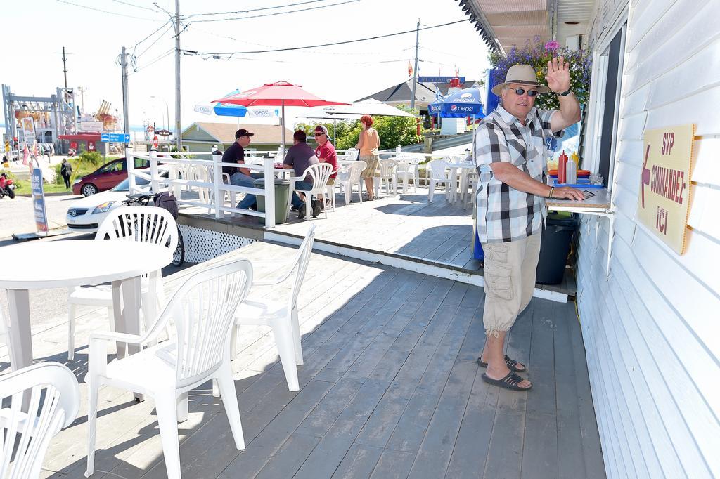 Auberge Sur Mer Charlevoix 세인트시몬 외부 사진